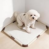 Pet Prime Welpen-Padhalter, tragbare Welpentöpfchen-Schale, Schutz vor auslaufenden Pads, tragbare Urin-Schale für die Welpenerziehung, für Pads mit Einer Größe von 53 x 53 cm oder größer