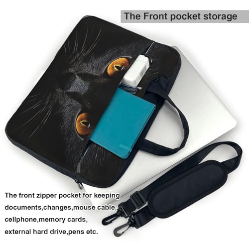Bolsa para portátil impermeable 14 pulgadas con asa y correa miniatura 6