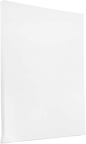 Miniatura 10 de JAM PAPER Papel brillante legal de 32 libras, 2 caras, 4.23 ozm, 8.5 x 14 pulgadas, blanco, 100 hojaspaquete