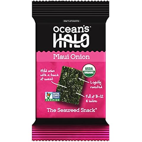 Ocean's Halo Seaweed Snacks (Maui Onion) 1 case of 12 units Cover
