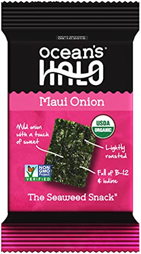 Ocean's Halo Organic Maui Onion Seaweed Snacks, 1 Case (12 Units) image 5