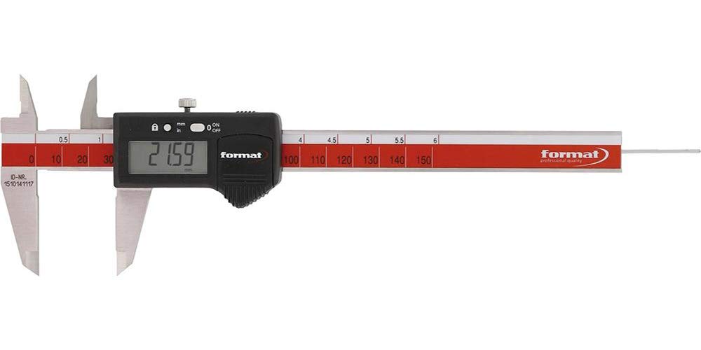 Format 7640201150 - Pie rey bolsillo digital 150mm sin cable