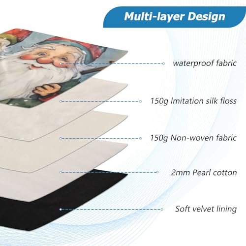 Funda para portátil 13-14 pulgadas impermeable con diseño de gnomos miniatura 4