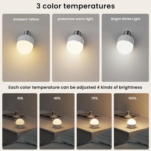 Aplique de pared LED RGB con mando para dormitorio y pasillo 4