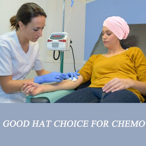 AIDIER Chemo Turban Mütze füR Frauen Damen Sommer Chemo Kopfbedeckung Baumwolle Chemo Krebs Cap Slouchy Kopfwickel Schlafmütze Weicher Turban füR Krebs Kopfbedeckung Turban füR Frauen Haarausfall