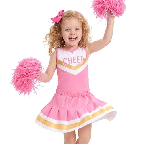 Disfraz de animadora para niñas 3T miniatura 1