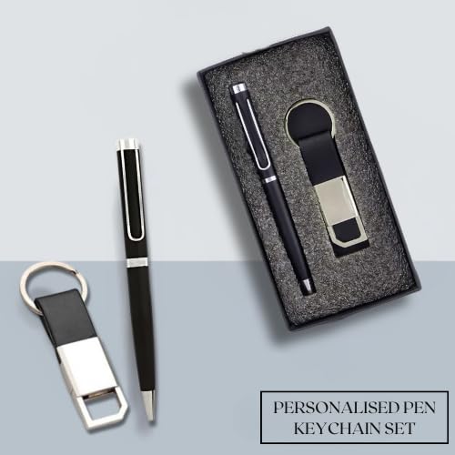 Image of Personalized Pen & Personalized Keychain With Name, Best For Gifting, Diwali Gift, Corporate Gift, Teacher's Day Gift, Gift for Boyfriend, Event Gift Gifts for Men Special Unique