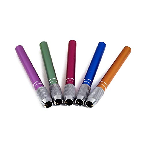 DHmart Metal Pencil Lengthener Extender Holder, 6 Pieces