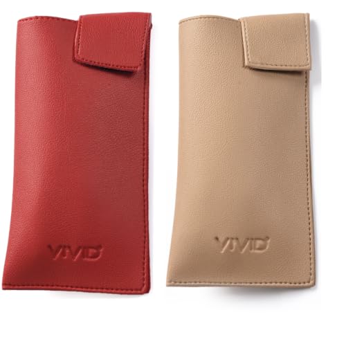 Image of VIVID Unisex Specs Valcro Eyewear Dabbi Artificial Leather Soft Case Cover