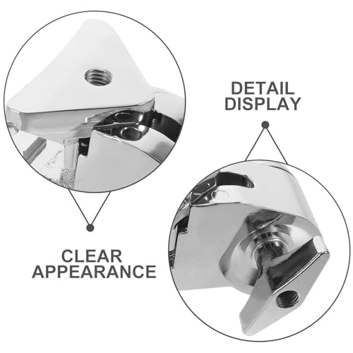 Abrazadera metálica para cowbell de batería universa miniatura 2