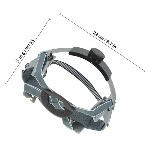 Suspensión de 4 puntos para casco de seguridad: perilla Cabilock para forro interior resistente 2