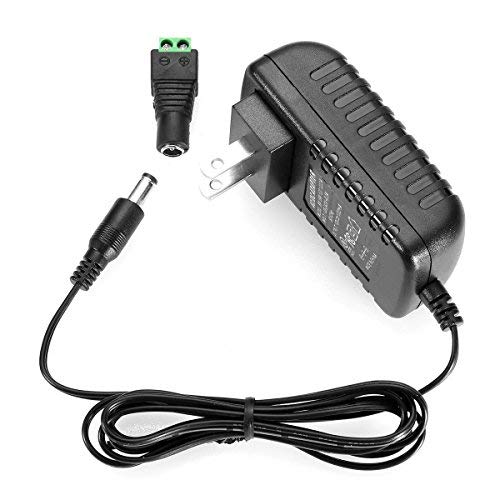 Signcomplex 12W Power Adapter 24V 0.5A Power Supply Adapter Transformers, Switching Power Supply For Led Strip, Household Electronics, Output 24V Dc, 5.5X2.1Mm Us Plug, Ul Listed #TOP6