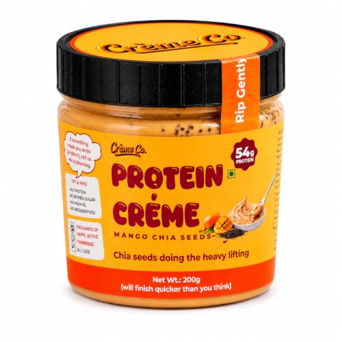 Image of CREME CO. Mango Chia Seeds Gourmet Protein Creme - 200G
