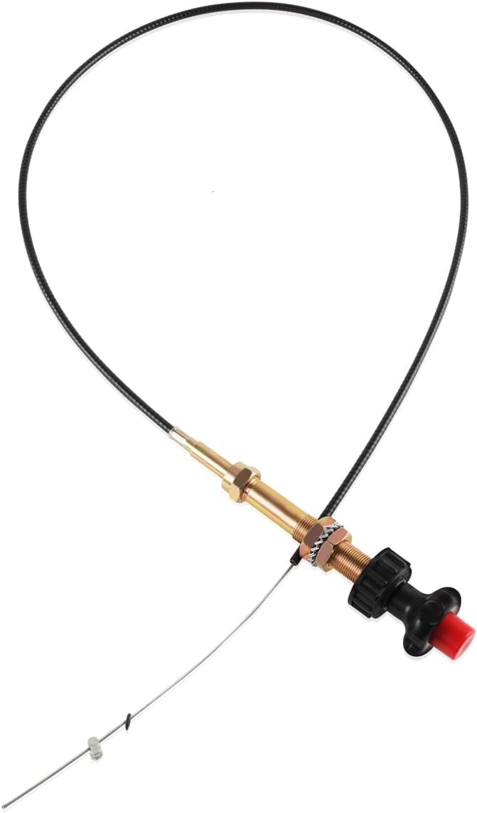 XYgdhqpt VCGTX06 6FT Heavy Duty Vernier Adjustable Locking Throttle Control Cable for PTO Dump Trucks