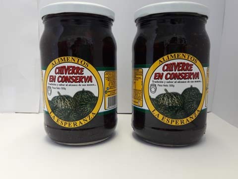 Chiverre en Conserva (Pumpkin Mermalade) 17.6 oz (Pack of 2)