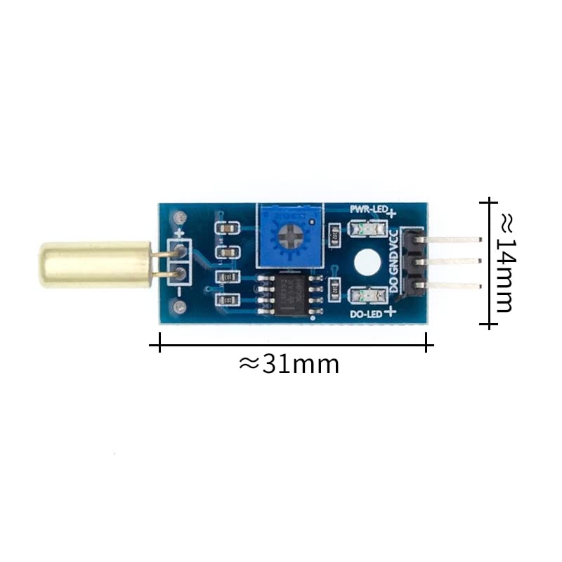 Tilt Sensor Module Switch Microcontroller Electronic Building Blocs Smart Robot for DIY It