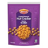 Bikaji Nut Cracker Coated Peanuts 14.11 oz (400g), Indian Snacks, Shing Dana, Crunchy and Flavorful, Authentic Indian Snack, Party Mix, Bar Snacks, On-the-Go, Ready-to-Eat Tea-Time Snack