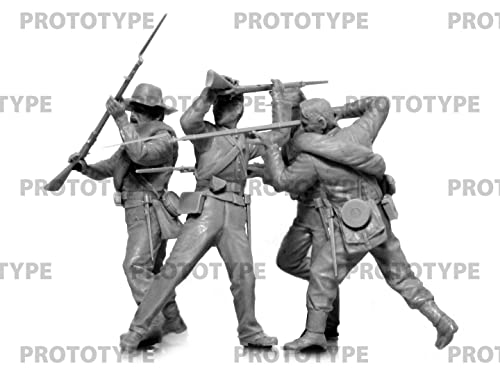 Icm 35024 American Civil War Confederate Infantry. Set #2 - Scale 1:35 #TOP3