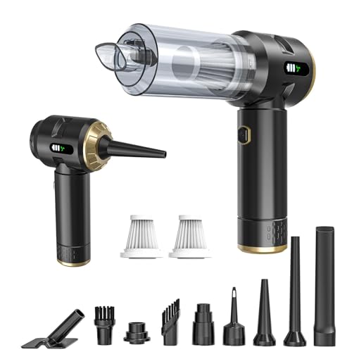 Image of Handheld Vacuum Cleaner,22000PA Powerful Suction Car Mini Vacuum Cleaner | Rechargeable Portable Lightweight Dust Blower,Car Mini Vacuum Cleaner for Deep Cleaning of Home,Car and Pet Hair