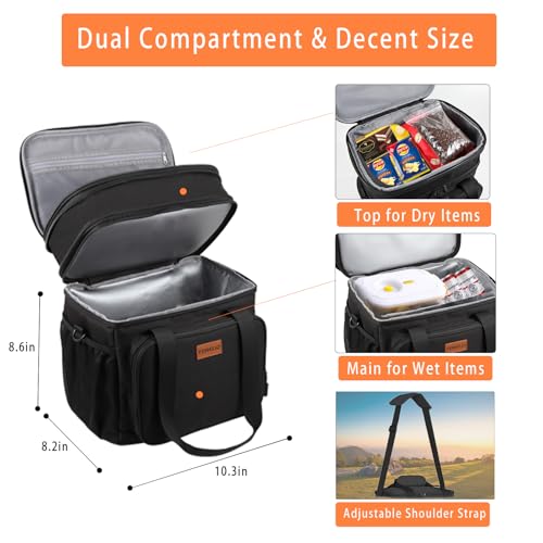GLENKEY Expandable Leakproof Cooler Bag