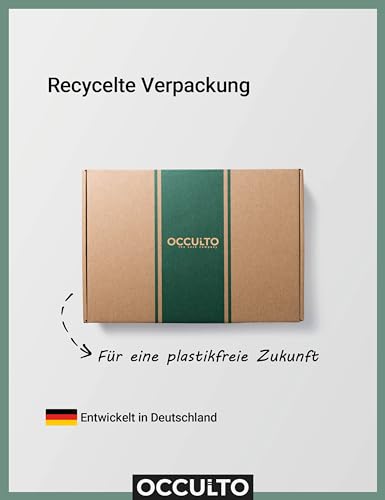 Occulto Jungen & Mädchen Sneaker Socken 10er Pack (Modell: Mikl) Weiß 31-34