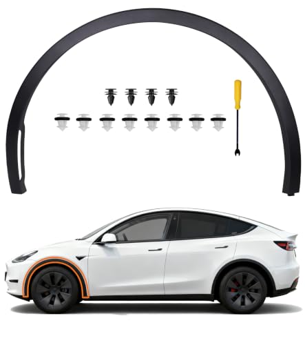Left Side Front Fender Trim for Tesla Model Y 2020 2021 2022 2023 2024