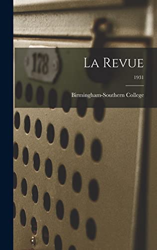 La Revue; 1931