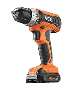 AEG BS12G3LI-152C Trapano Avvitatore Ultra-Compatto a Batteria 12V, Include Due Batterie 1.5Ah, per Avvitatura e Foratura, con 2 Velocità di Rotazione
