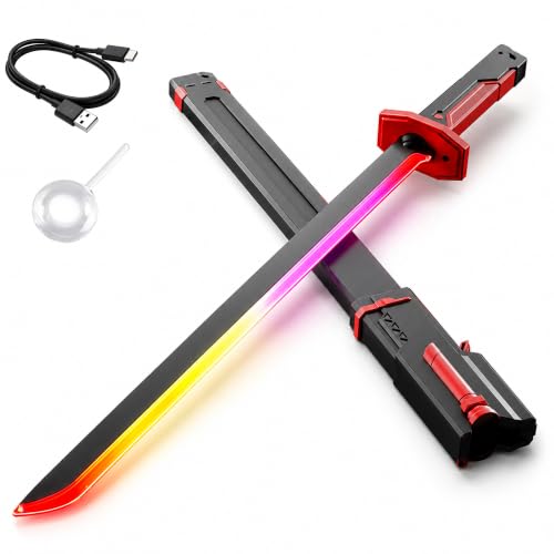 Amazon Brand - Jam & Honey Neon Sword Spark Blade Toy with Hit Sensor - Image 2