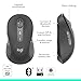 Logitech Signature Plus M750 Wireless Mouse – for Small to Medium Hands, SmartWheel, Bluetooth, Multi Device, 24-Month Battery, Silent Clicks, Customizable Side Buttons, Contoured Shape - Graphite