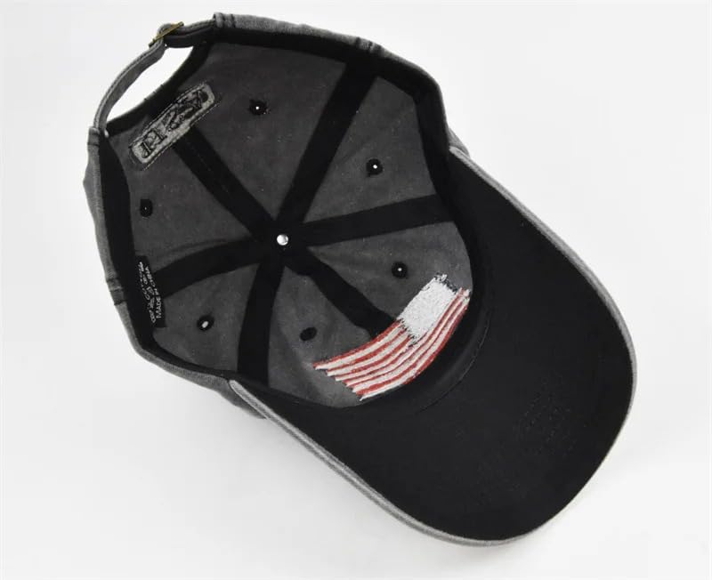 Image of Handcuffs Cap for Men & Women with Adjustable Buckle Distressed Cotton Hat | Baseball Caps | Caps & Hats | Casual Caps