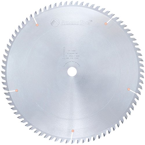 Amana Tool - 712601 Carbide Tipped Cut-Off & Crosscut 12" Dia x 60T Tcg, 15 Deg, 1 I