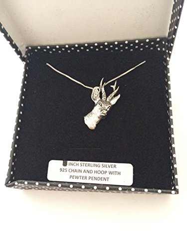 Pendentif chevreuil argent 925 fait main résout le choix d'un bijou durable et hypoallergénique