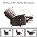 HAOMARKETS Oversized Electric Recliner Chairs with Massage and Heat, 41