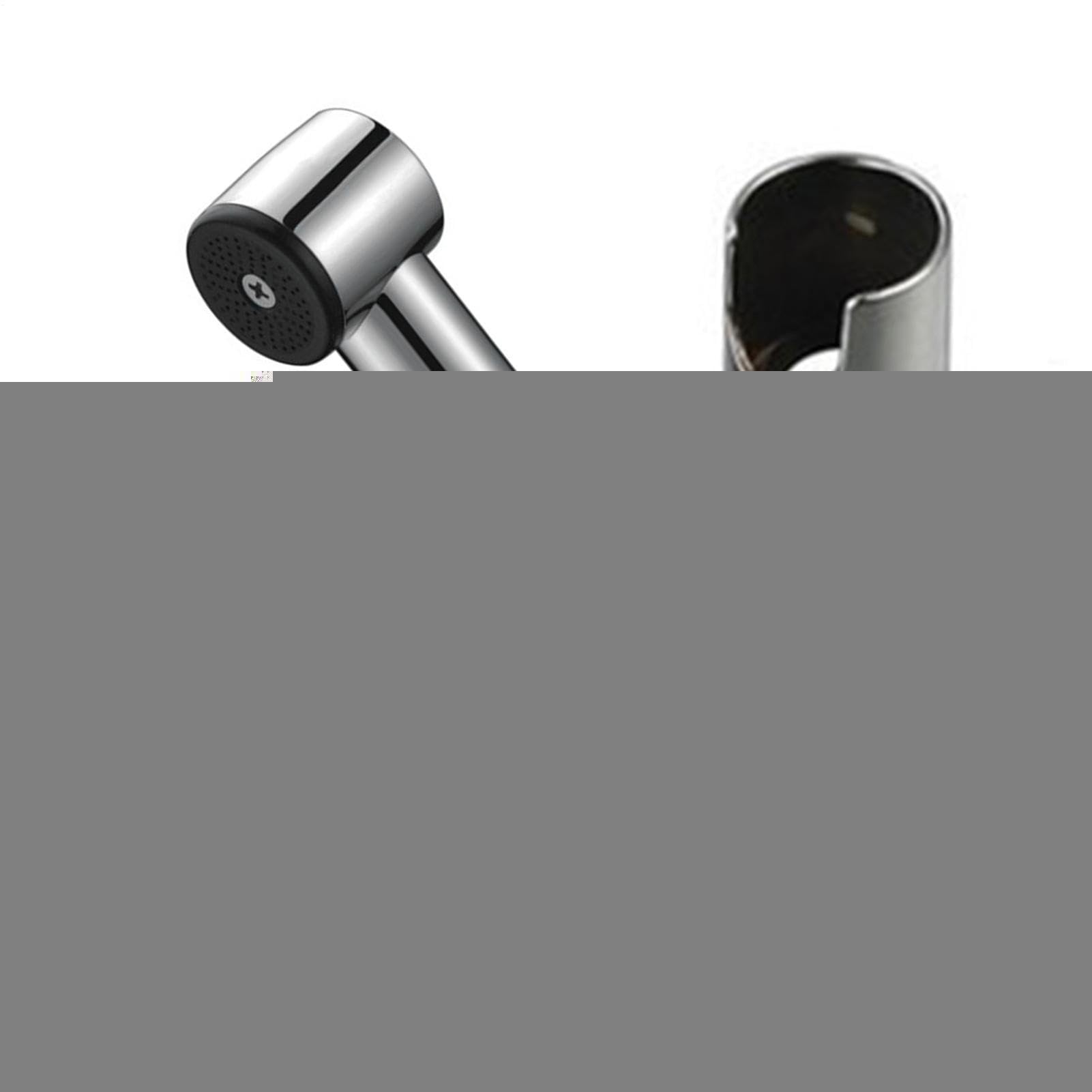 Adjustable Water Pressure - Bidet Sprayer for Toilet Ergonomic Bathroom Cleaning Spray for Feminine Hygiene Handheld Stainless Hose — view 6