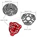 RCarmumb RC 83T Gear Upgrades Part for 1/10 Slash 2WD VXL,Rustler/Stampede/Bandit 2WD VXL XL-5,48P 83T Spur Gear w/ 21T 23T 25T & Slipper Clutch & Slipper Rebuild Kit & Pressure Plate,Red