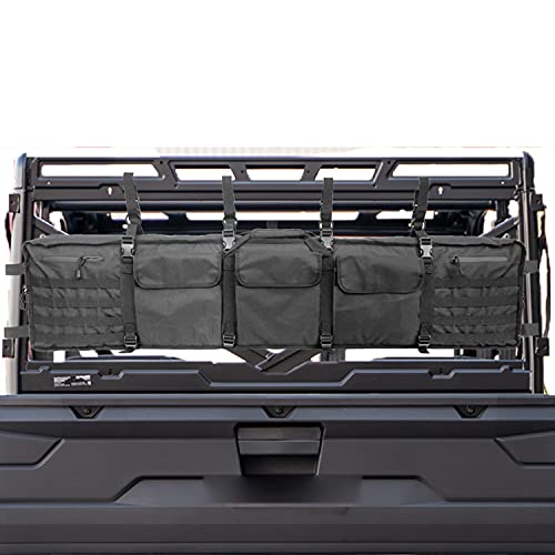 Soft Gun Case for UTV Double Long Rifle Shotgun Carbine Storage Bag Firearm Transportation Cases Rear Roll Cage Organizer Hunting Gear and Accessories Waterproof Dust Resistant