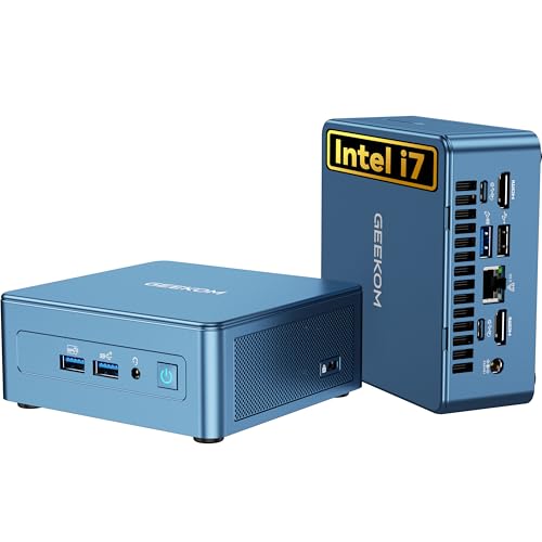 GEEKOM IT12 2025 Edition Mini PC mit Intel i7-1280P (14C/20T, bis zu 4.8GHz), 32GB DDR4 RAM 1TB SSD...