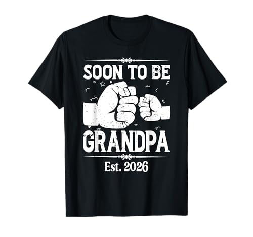 Pronto To Be Grandpa 2026 Revelación de género Embarazo Camiseta