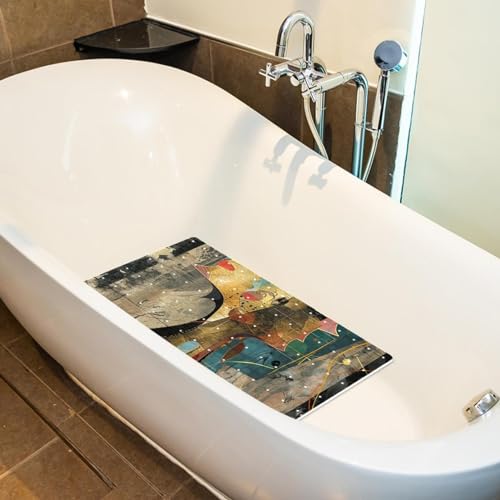 Tapis de bain antidérapant extra long absorbant pour femmes - 6
