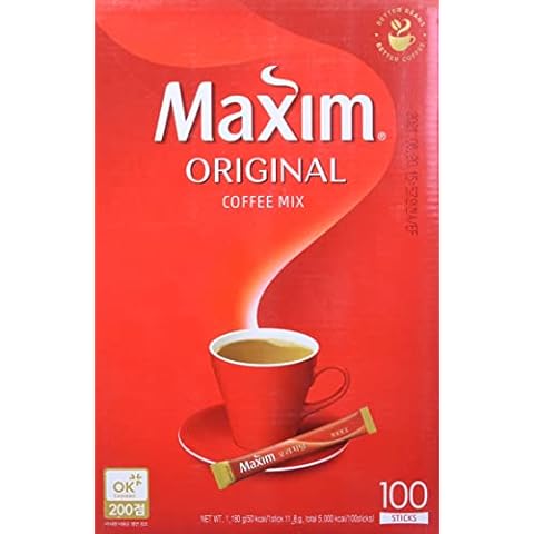Maxim Ground Original Korean Coffee - 100pks Cover