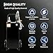 Fuel Transfer Tank with Pump, 30 Gallon Fuel Caddy, Gas Storage Tank, Gasoline Diesel Fuel Tank for Cars, Lawn Mowers, ATVs, Boats, More, Black