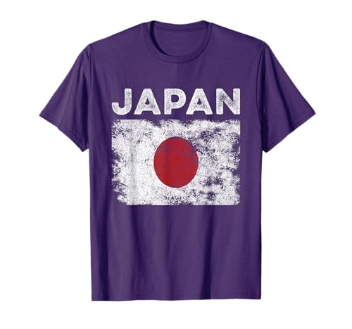 Japan Flag Distressed - Men Women Kids - Japanese Flag T-Shirt