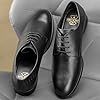 Red Tape Genuine Leather Formal Dress Shoes for Men | Soft Cushioned Insole, Slip-Resistance, Dynamic Feet Support, Arch Support & Shock Absorption - RTE5511-6 Black #5
