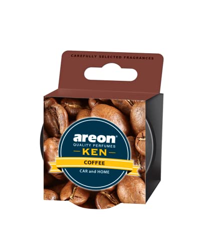 Image of Areon Ken Coffee | Fresh Energizing Fragrance | Ultimate Combination Of Style, Versatility & Value | Eradicates Foul Odors