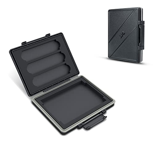 Image of Hard Drive Case for M.2 2280 2260 2240 2242 2230 x 3 and 2.5 inch SSD x 1, M.2 NVMe 2280 Water Resistant and Shockproof SSD Carrying Case