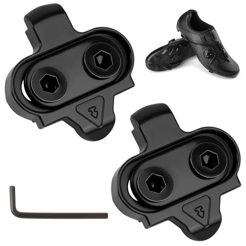 2 Piezas Calas Tacos de Bicicleta para SPD SH51 MTB Spinning Juego de Calas Look Carretera Calas para Pedales, Calas para Zapatillas de Pedales MTB SPD, Calas MTB,Tacos de Bicicleta Compatibles