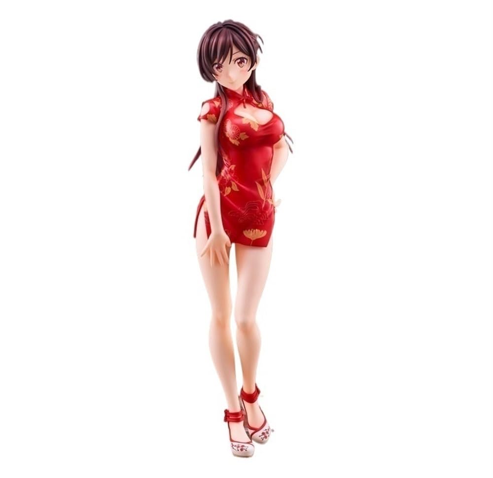 Rent-A-Girlfriend Chizuru Mizuhara Chiny sukienka Nsfw figurka figurka/figurka anime/malowana postać model/zabawka model kolekcjonerów anime przedmiot 29 cm