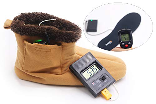 Dr.warm Thermal Soles Battery Operated Heated Shoes Insoles for Men and Women Winter Hunting Boots Shoes Sneaker Ice Fishing Hiking Camping - Thumbnail 2