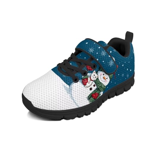 Black Cat Piano Sneakers Boys Girls Slip on Shoes Hook and Loop Kids Breathable Athletic Running Tennis Shoes Lightweight Sneakers